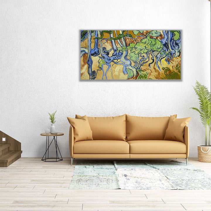 Tree Roots, 1890 - Canvas Print Wall Art