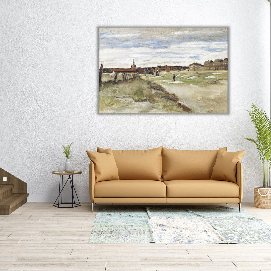 Bleaching Ground at Scheveningen, 1882 - Canvas Print Wall Art