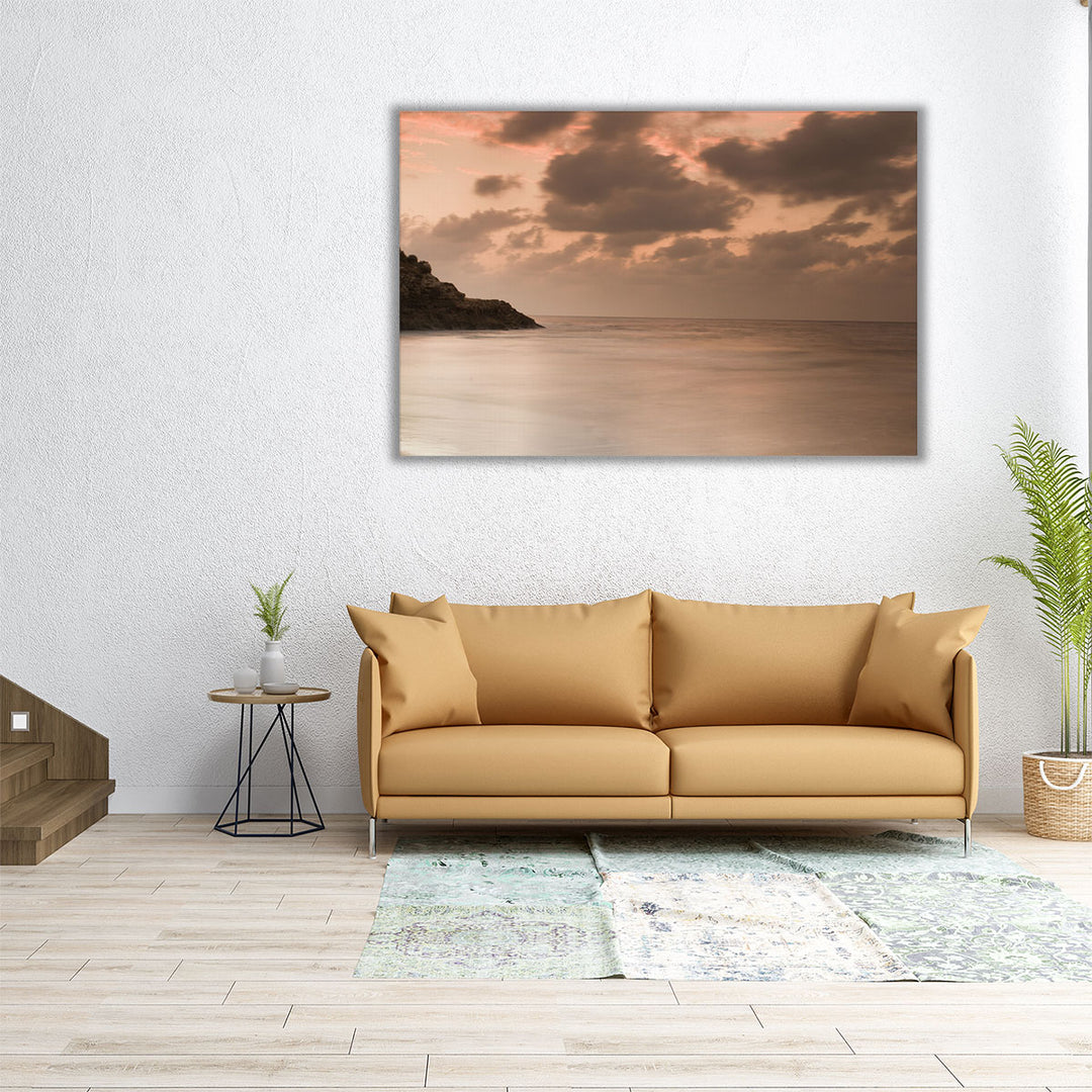 Sea against Sky, Palmahim Beach, Israel - Canvas Print Wall Art