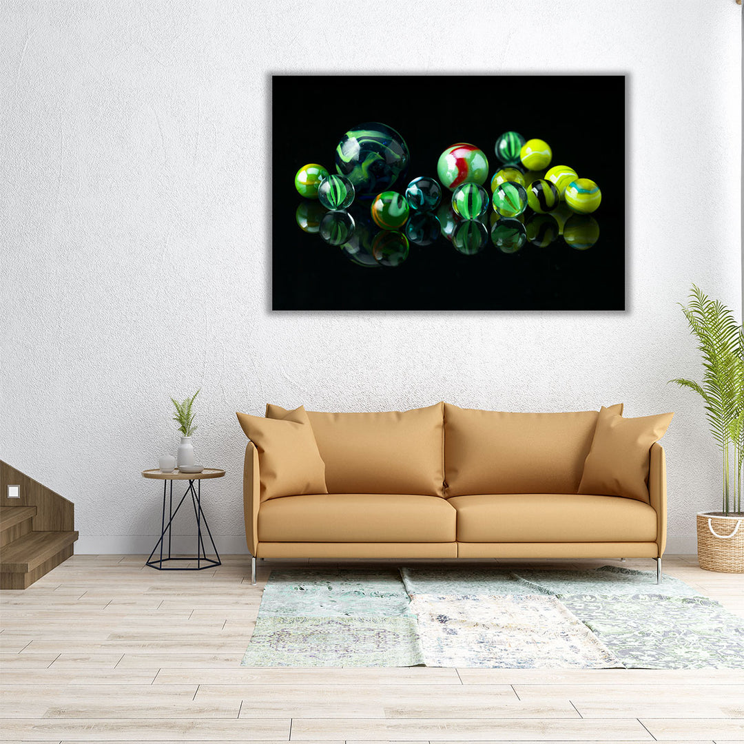 Marbles - Canvas Print Wall Art