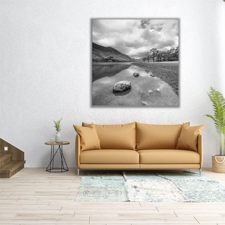 Lake District Reflection - Canvas Print Wall Art