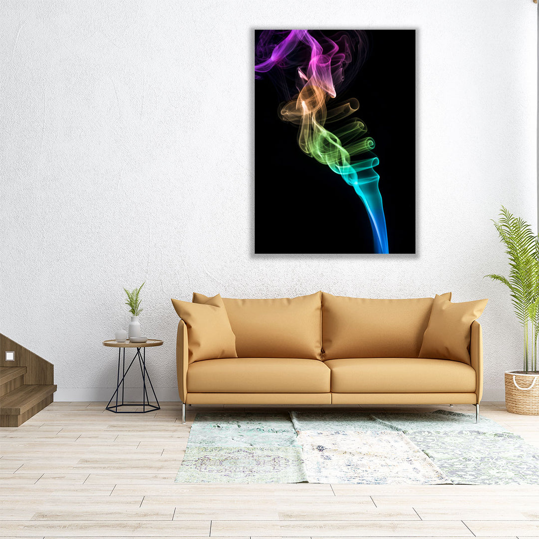 Smoke Art 1 - Canvas Print Wall Art