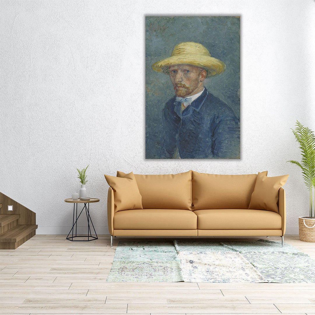 Portrait of Theo, 1887 - Canvas Print Wall Art