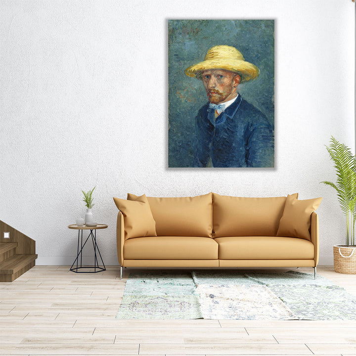 Portrait of Theo, 1887 - Canvas Print Wall Art