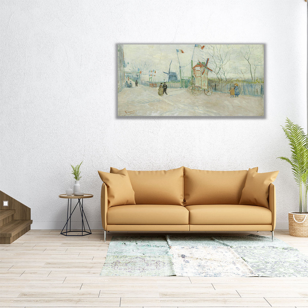 Impasse des Deux Frères 1887 - Canvas Print Wall Art