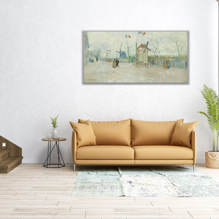 Impasse des Deux Frères 1887 - Canvas Print Wall Art