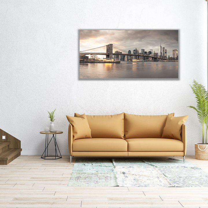 Brooklyn Bridge, New York - Canvas Print Wall Art