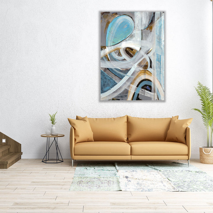 Infinite Coaster 2 - Canvas Print Wall Art