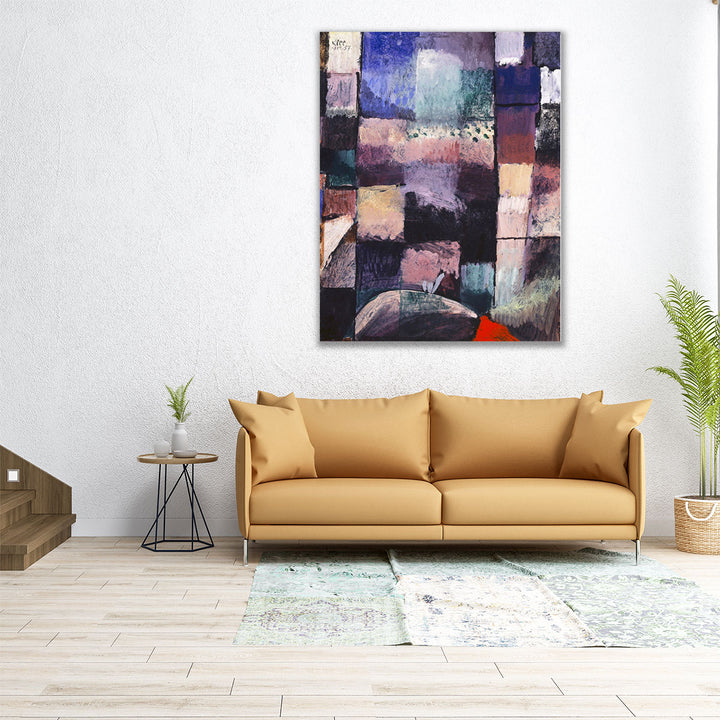 About A Motif From Hammamet, 1914 - Canvas Print Wall Art