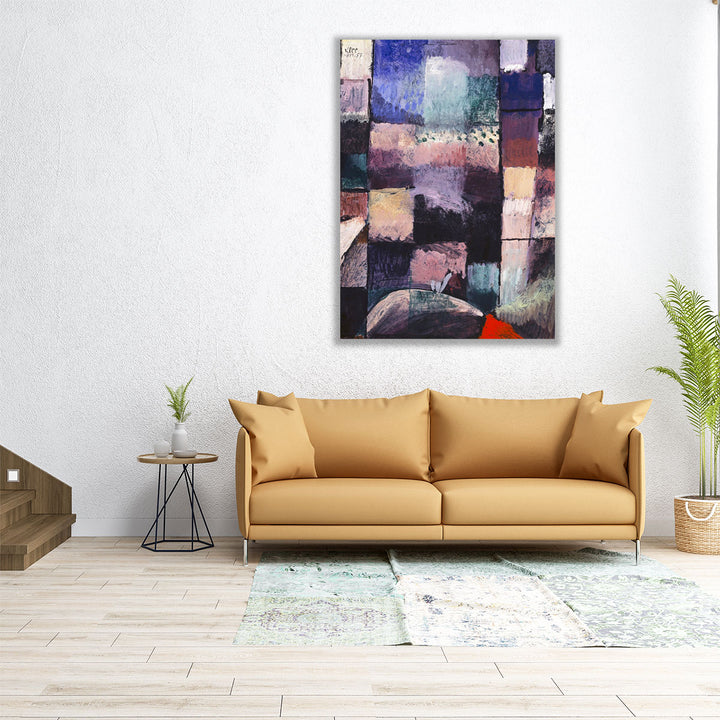 About A Motif From Hammamet, 1914 - Canvas Print Wall Art