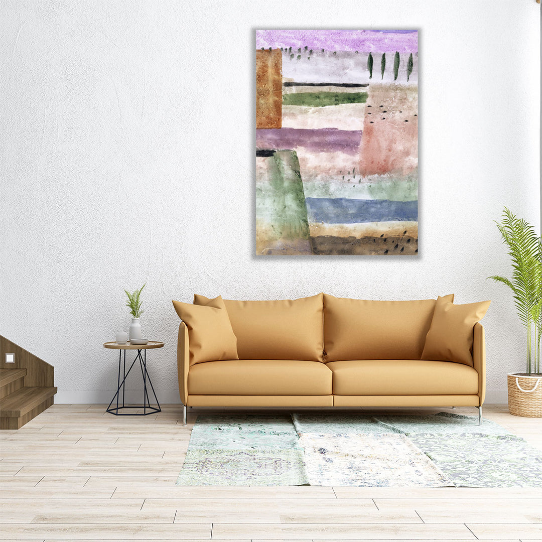 Landscape With Poplars, 1929 - Canvas Print Wall Art