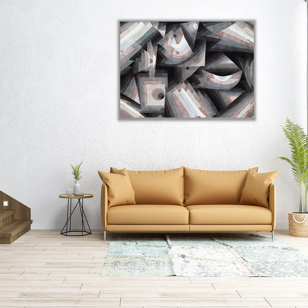 Crystal Gradation, 1921 - Canvas Print Wall Art