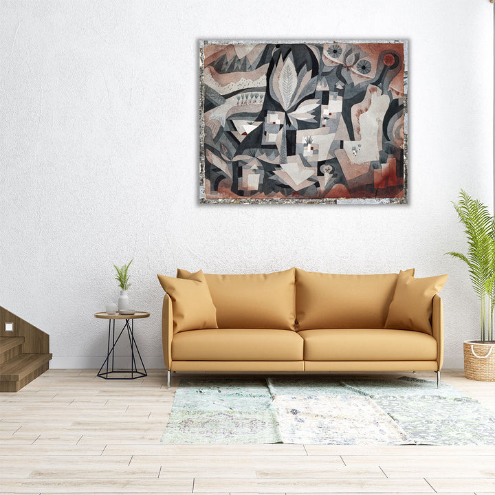 Dry Cooler Garden, 1921 - Canvas Print Wall Art