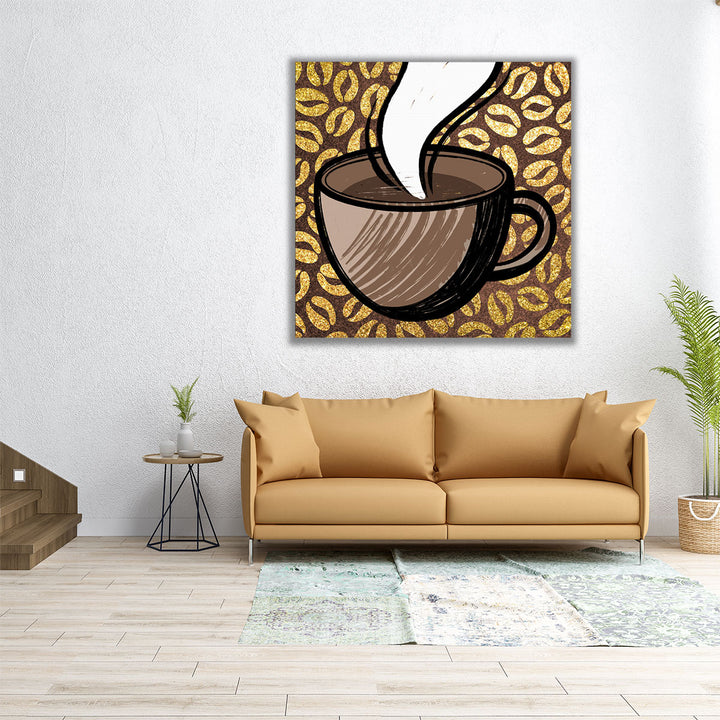 Life After Coffee 1 - Canvas Print Wall Art