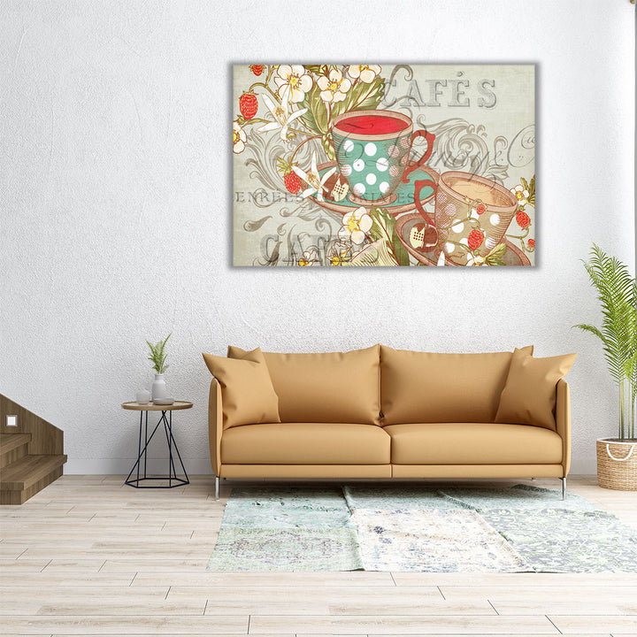 Coffee or Tea - Canvas Print Wall Art