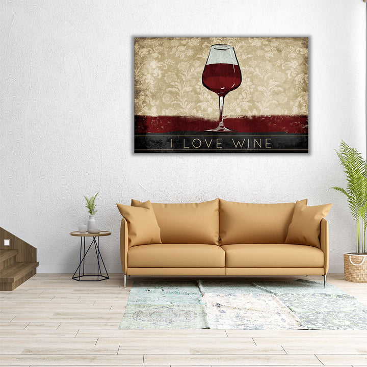24×16 Canvas Print panoramic bar display