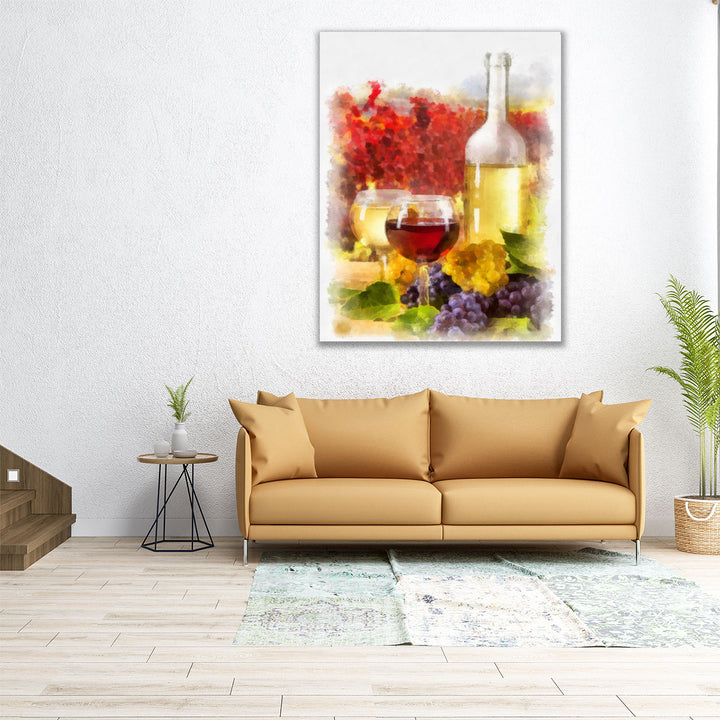 Wine I - Canvas Print Wall Art