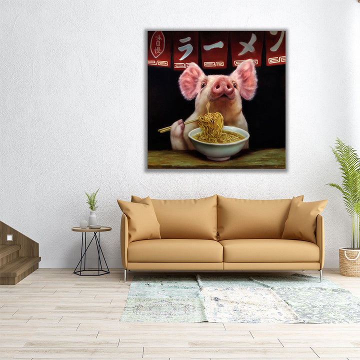Oodles Of Noodles - Canvas Print Wall Art