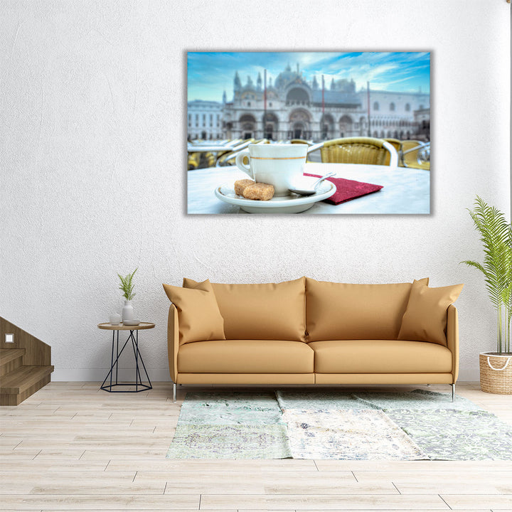 Caffe Piazza San Marco 1 - Canvas Print Wall Art