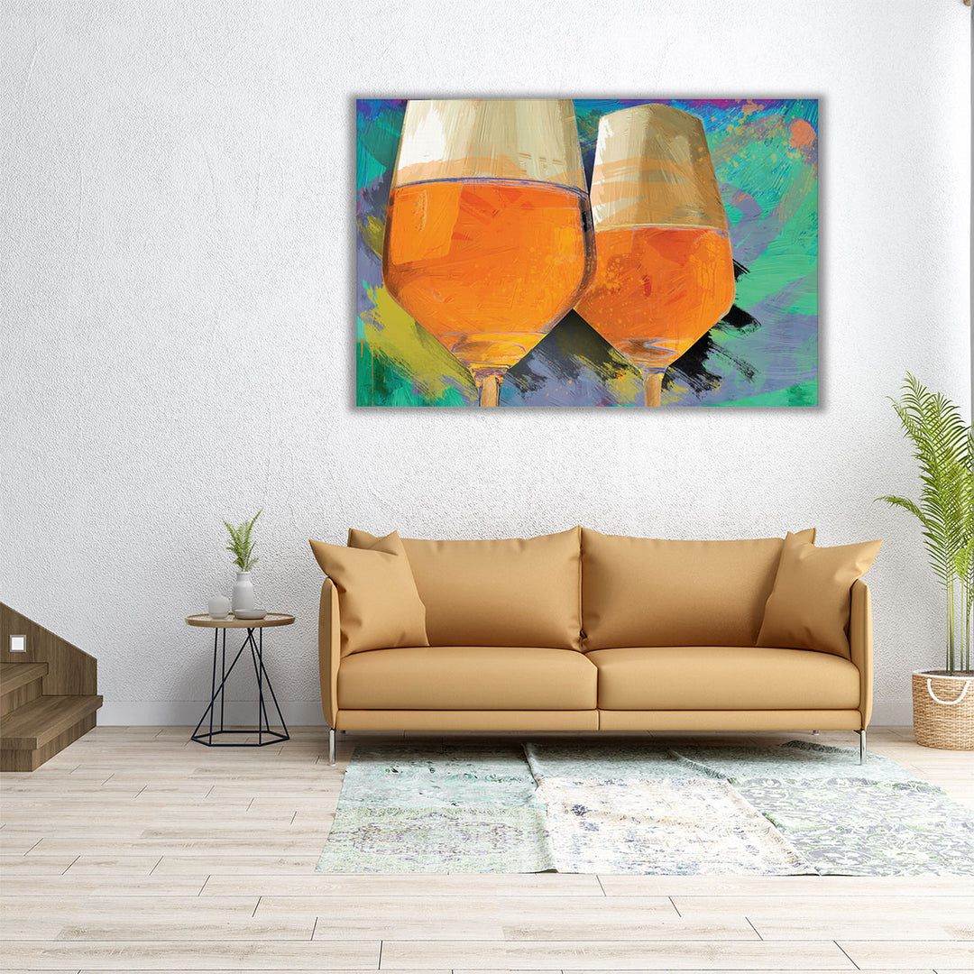 large dining art – vibrant kitchen style