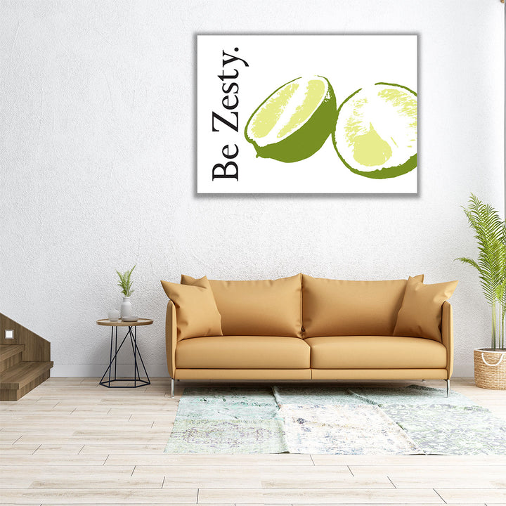 Be Zesty - Canvas Print Wall Art