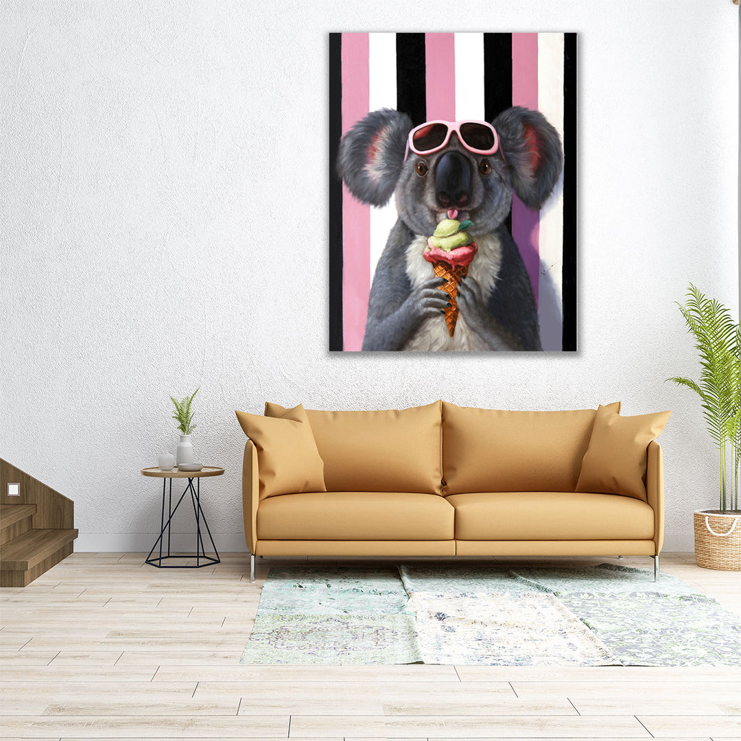 Icy Treat - Canvas Print Wall Art