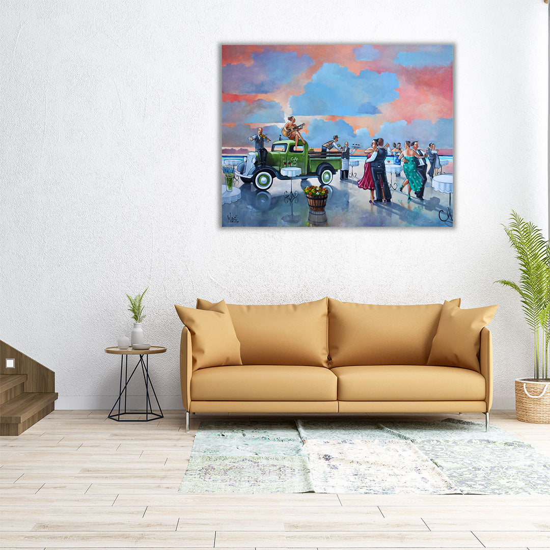 Sundowner II - Canvas Print Wall Art