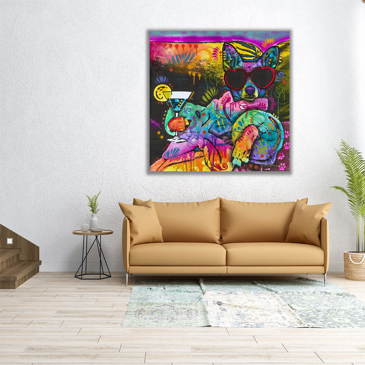 Cool Pup 2 - Canvas Print Wall Art