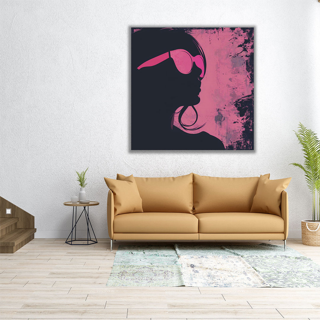 Pink Lady - Canvas Print Wall Art