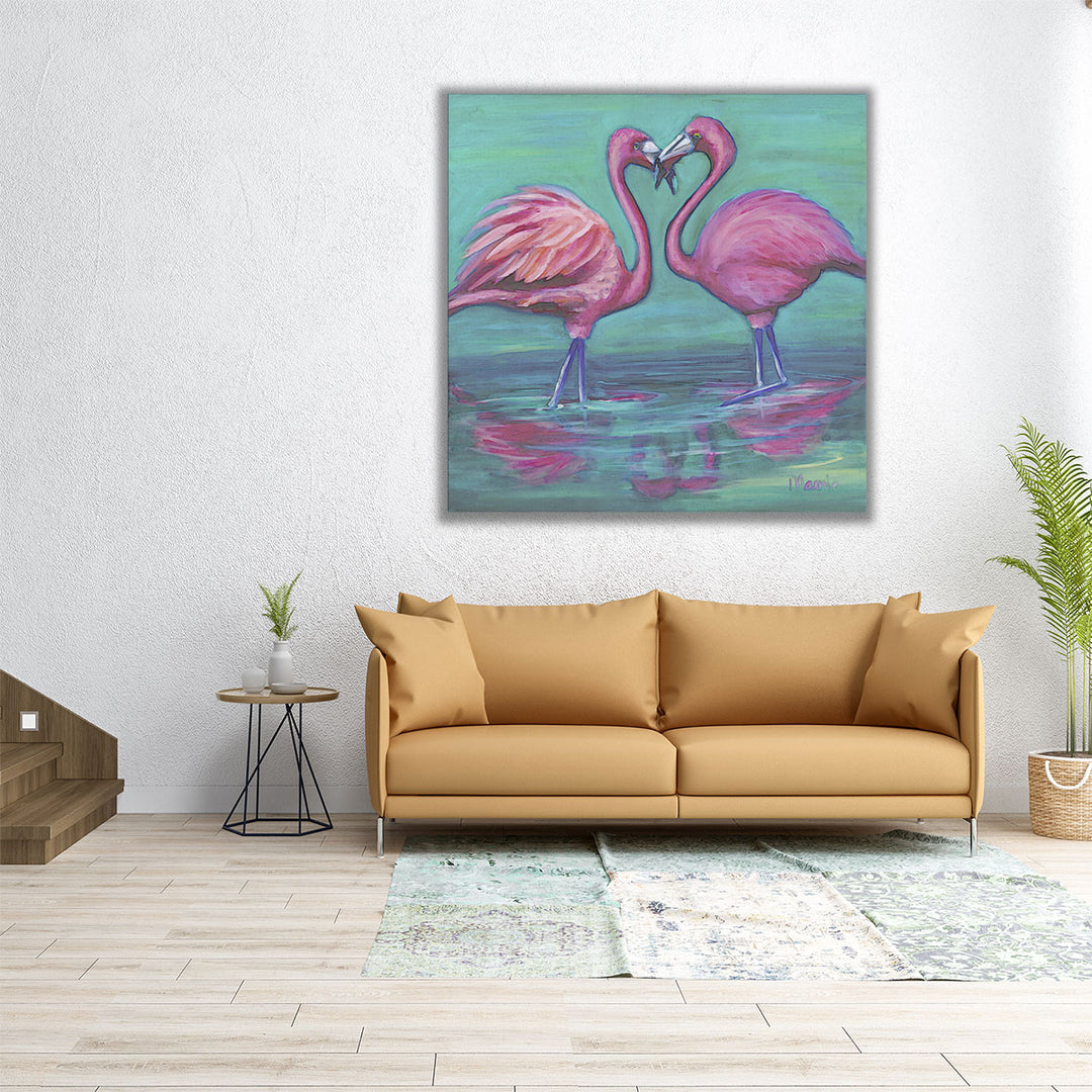 Ruffled Feathers - Canvas Print Wall Art