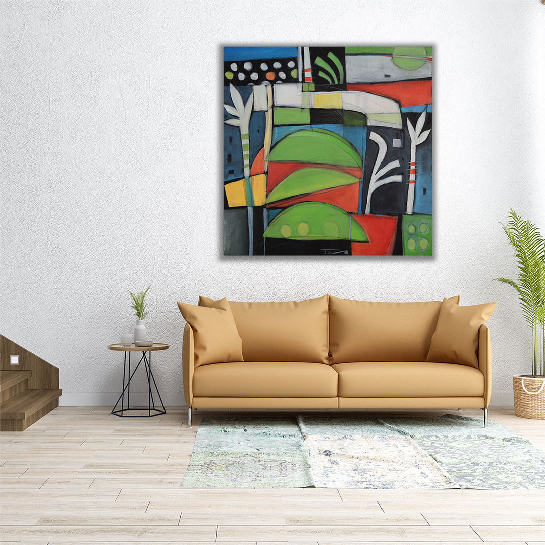 Still Life With Lime Wedges - Canvas Print Wall Art