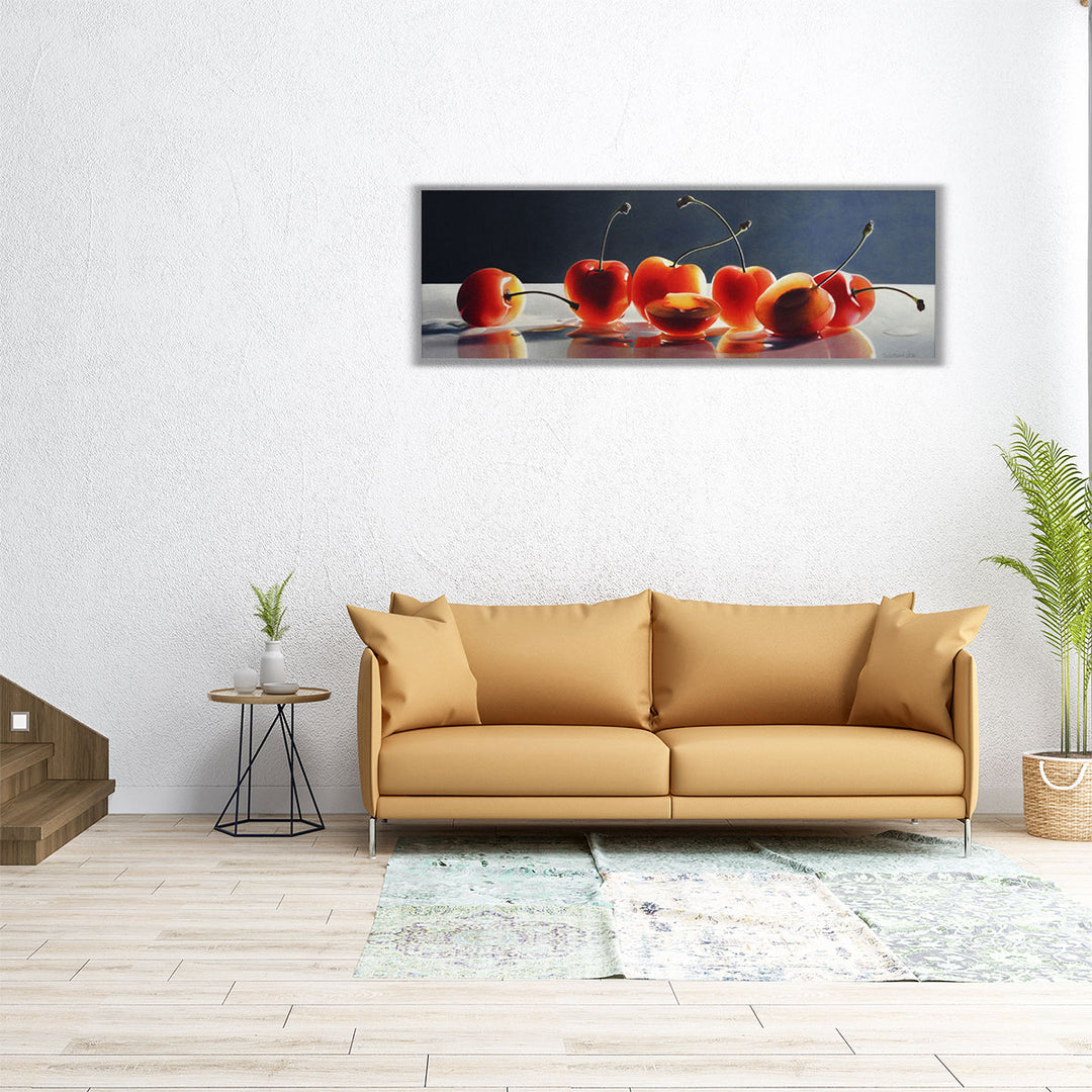 48x16 canvas print cherry photography art