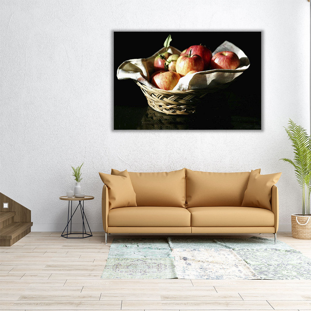 Modern kitchen apple photography art