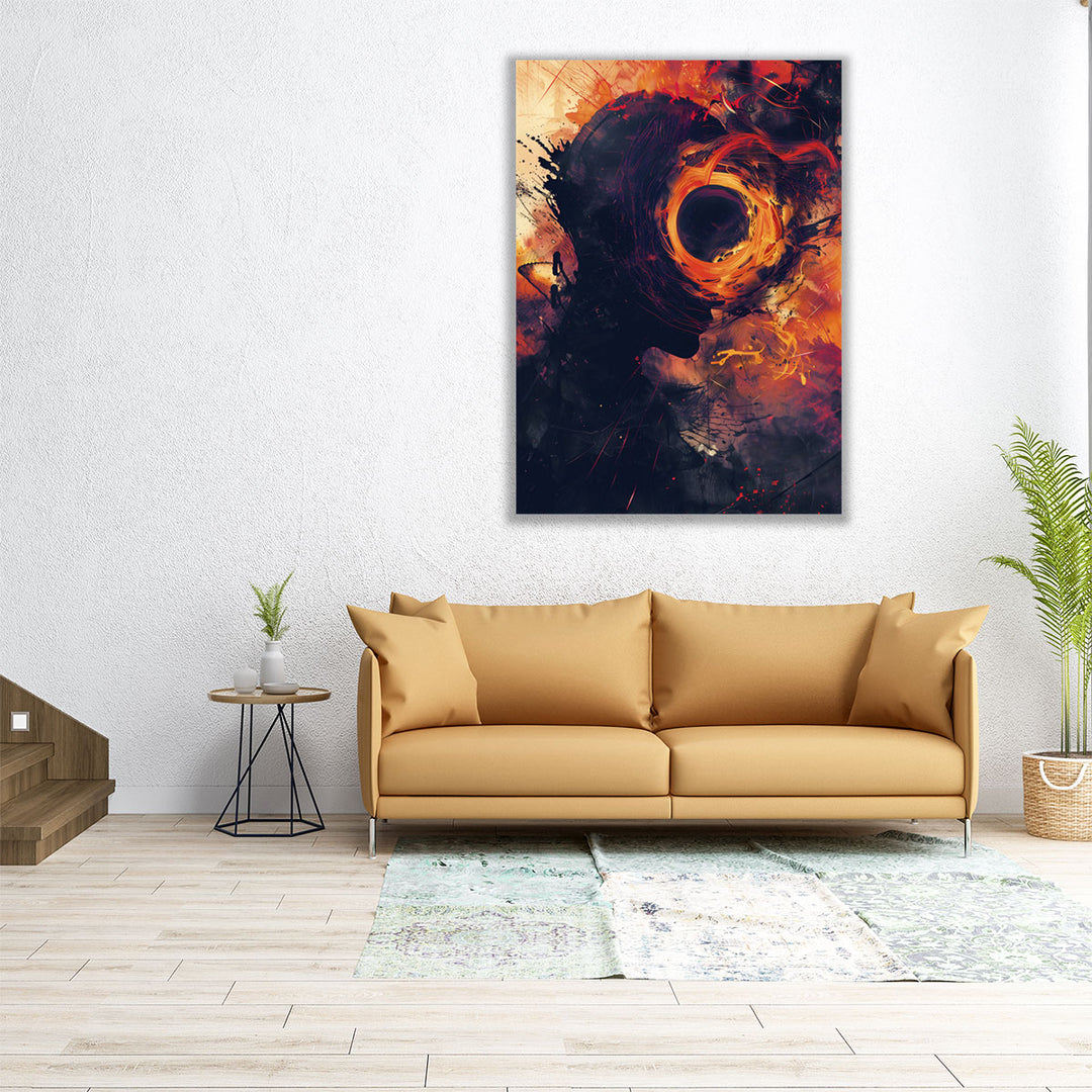 Eclipse Of The Mind - Canvas Print Wall Art