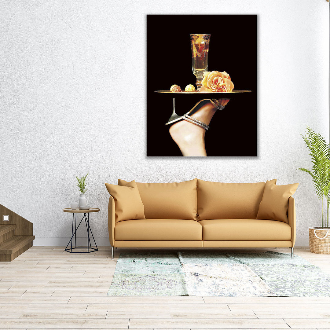 fashion wall art – black neutral scene