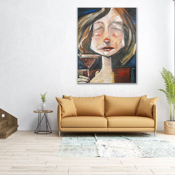 32x40 Wrapped Canvas – vibrant contemporary décor