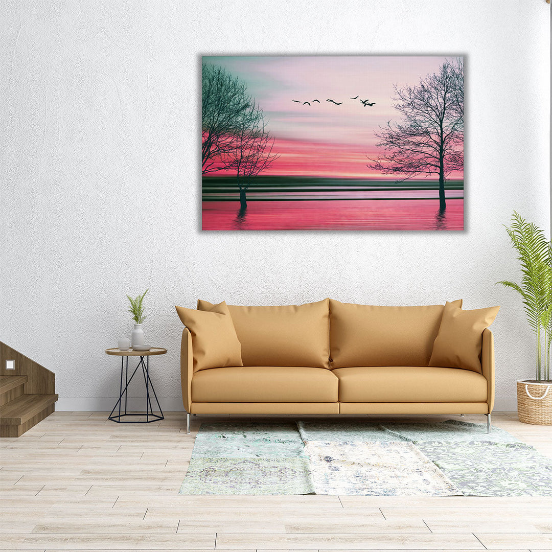 A Lazy Evening - Canvas Print Wall Art