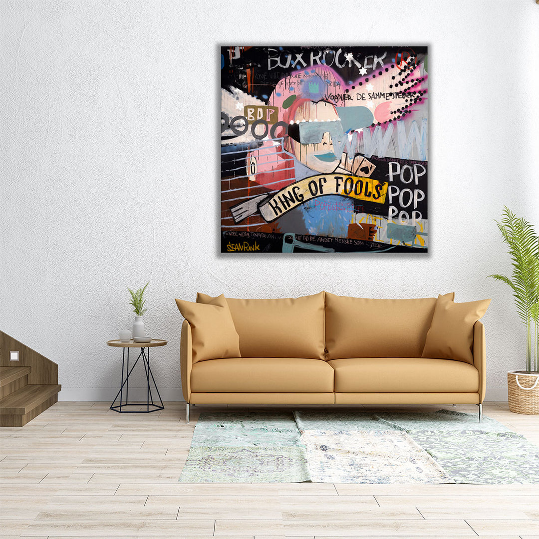 King of Fools - Canvas Print Wall Art