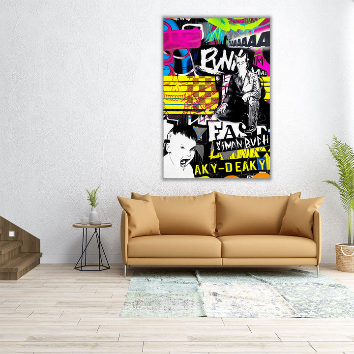 Poser - Canvas Print Wall Art