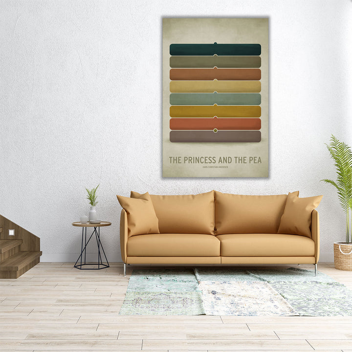 Princess Pea - Canvas Print Wall Art