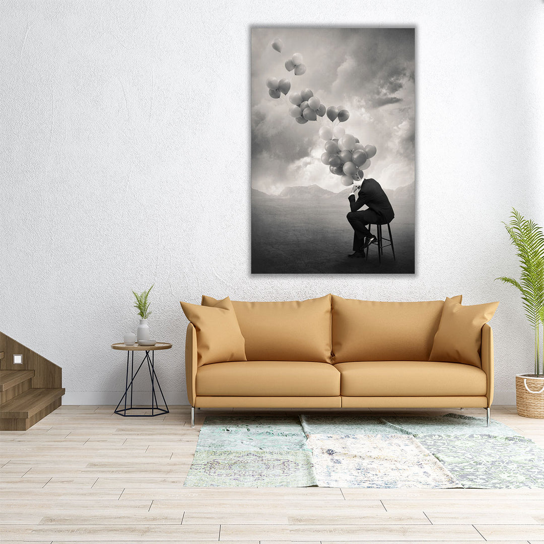 Think - Canvas Print Wall Art