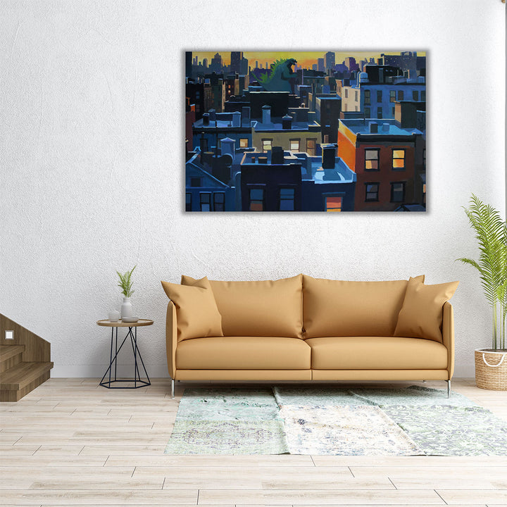 The Tourist - Canvas Print Wall Art