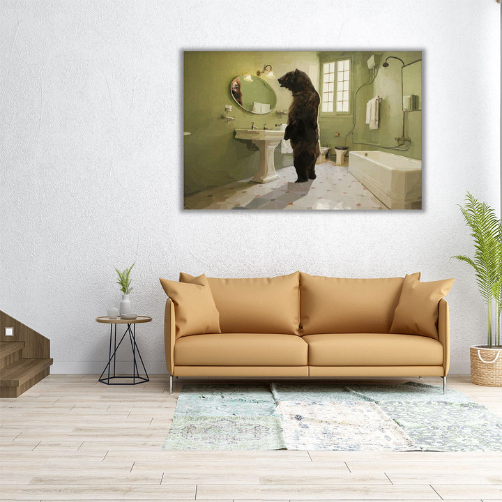 The Houseguest - Canvas Print Wall Art