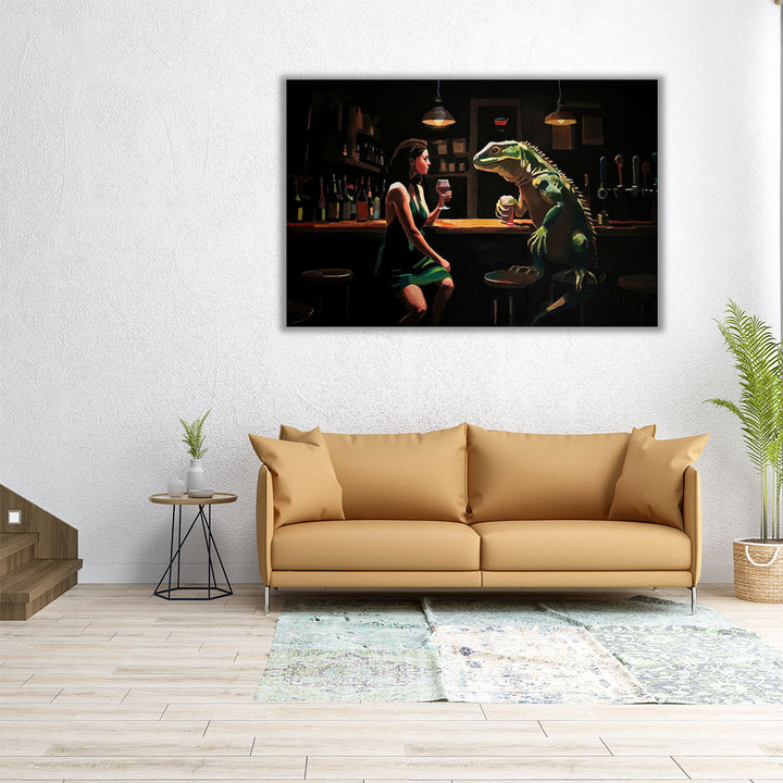 He Was Cuter Online - Canvas Print Wall Art