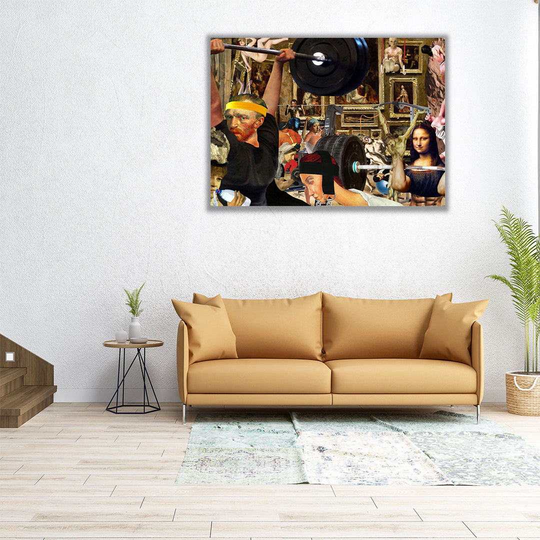 Pumping Oil - Canvas Print Wall Art