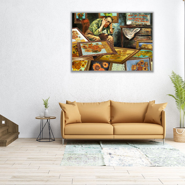 Help Me - Canvas Print Wall Art