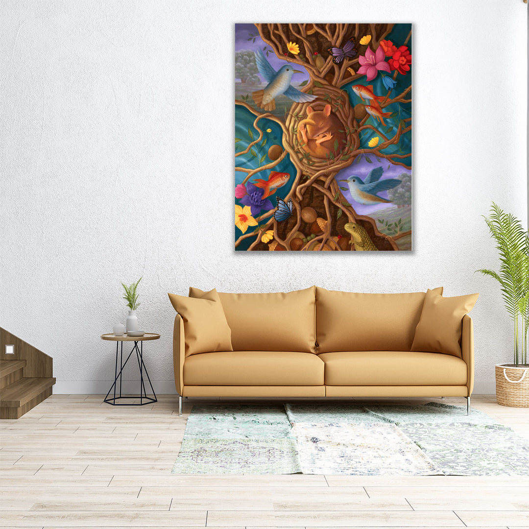 Blissful Solitude - Canvas Print Wall Art