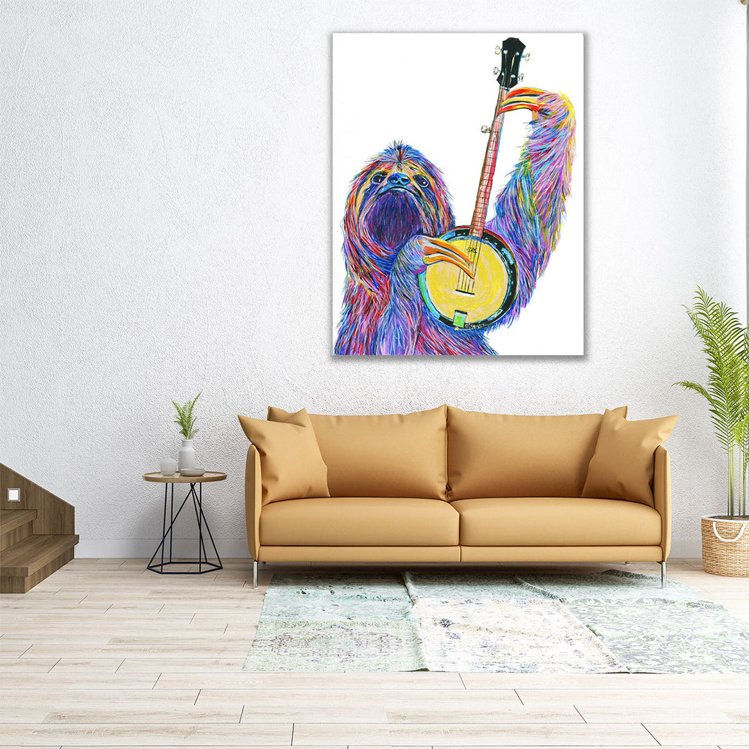 Slow Banjo - Canvas Print Wall Art