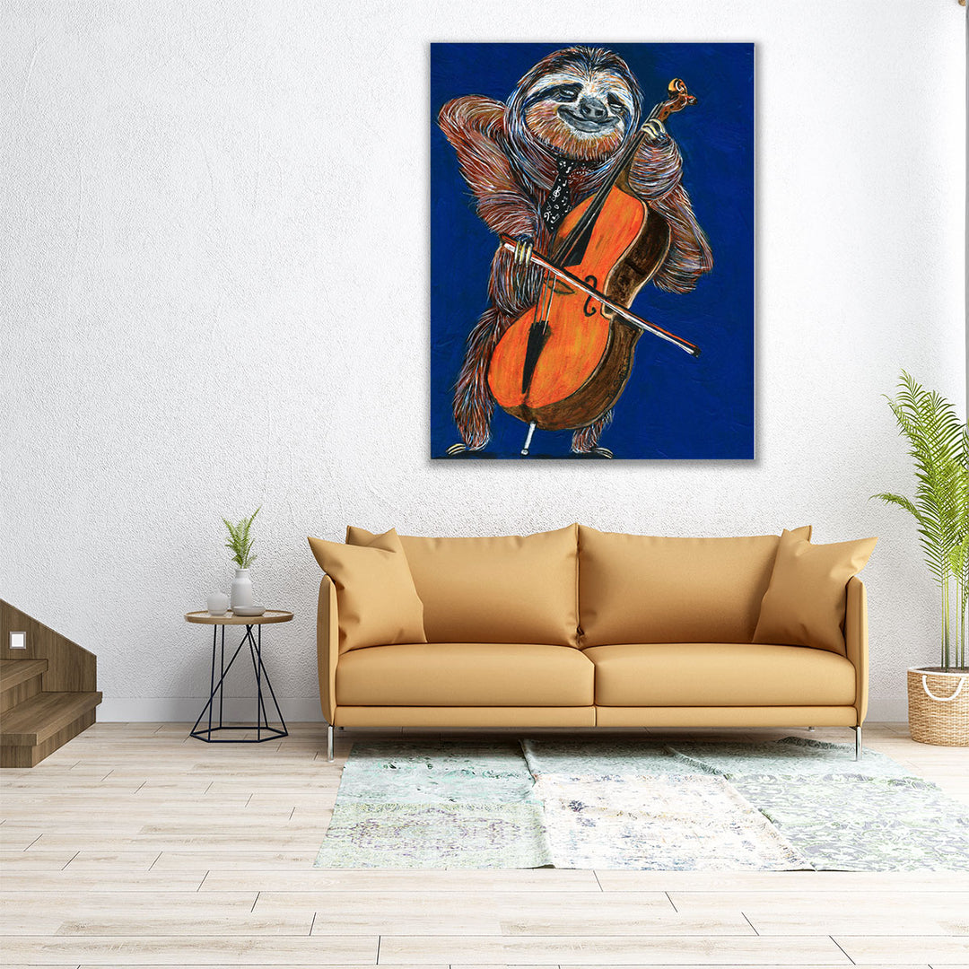 Slow Yo Ma - Canvas Print Wall Art