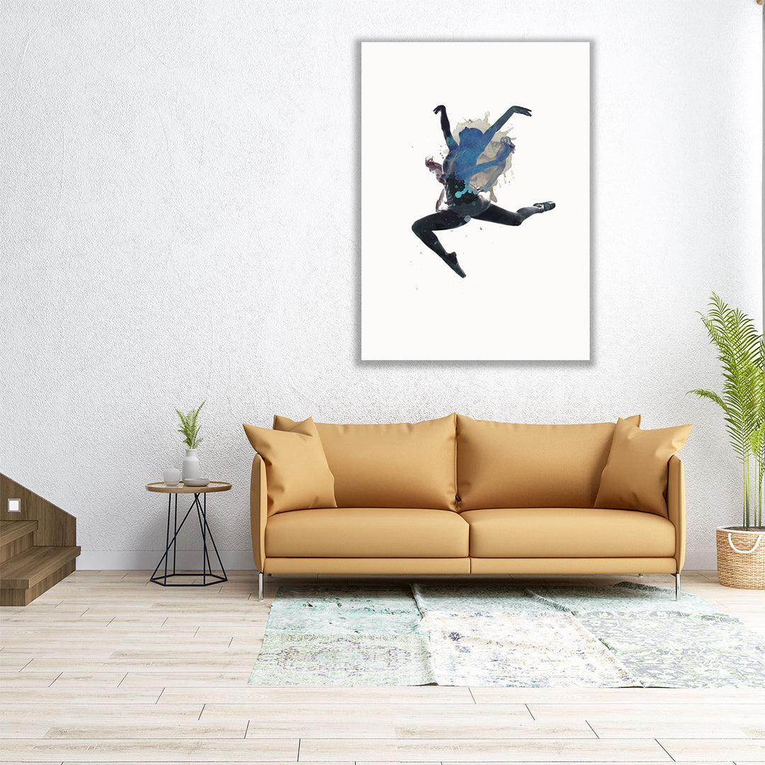 Ballerina Floating - Canvas Print Wall Art